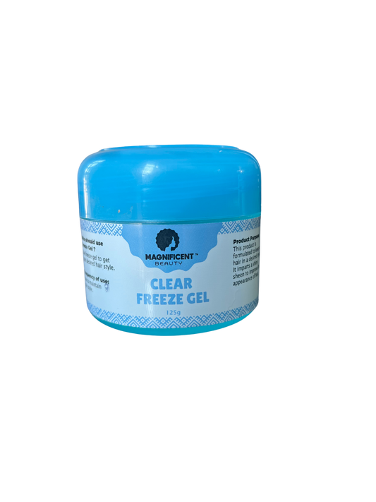 Magnificent Beauty Clear Freeze Gel – Strong Hold (125 g)